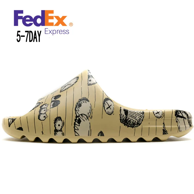 

wholesale summer Unisex Designer male yeezy Slides sandals for Men Slippers
