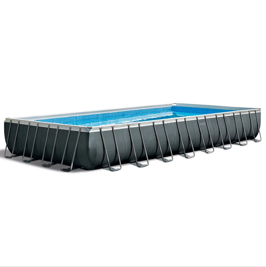 

INTEX 26374 Multi-person Pipe rack Rectangular Above Ground Frame swimming pool set