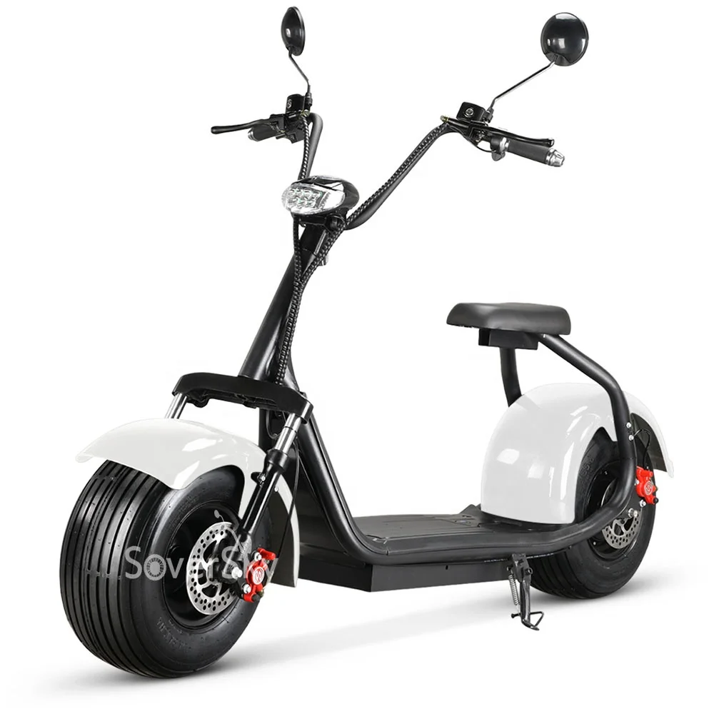 

SoverSky USA Warehouse new arrive EEC COC Citycoco electric scooters high quality low price electric Motorcycle bicycles e-bike