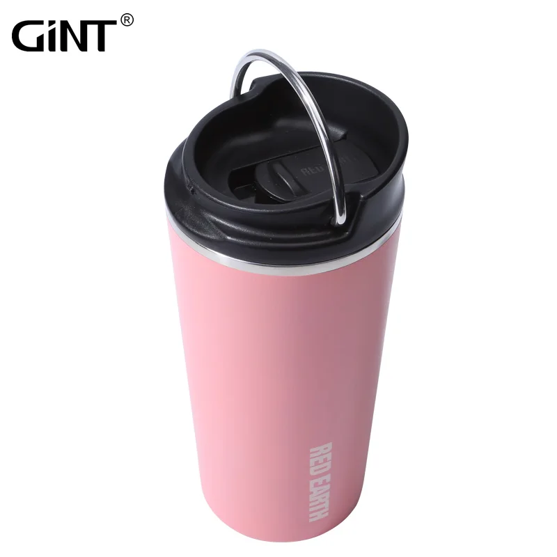 

GiNT 480ML Custom Design Morden Coffee Mug Insulated Double Stainless Steel Coffee Tumbler Cup for Water, Customized colors acceptable