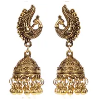 

cheap fashion Royal Bling South Indian Traditional Jewellery Fancy party WEAR Fashion Umbrella jumka earring