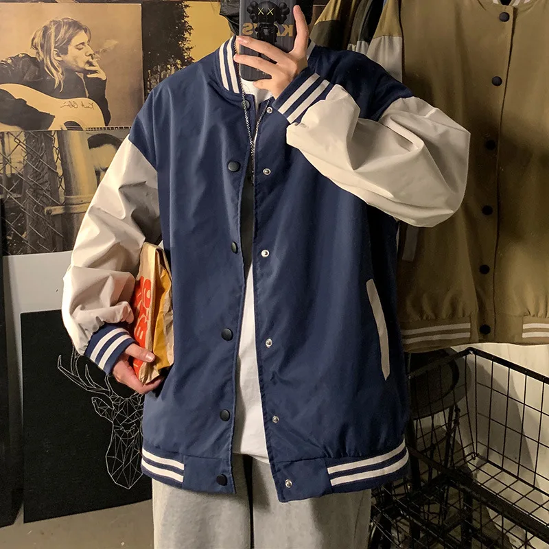 

High Quality Baseball Jacket For Men 2021 New Tops Jacket Coat Fashion Comfortable Outdoor Jacket