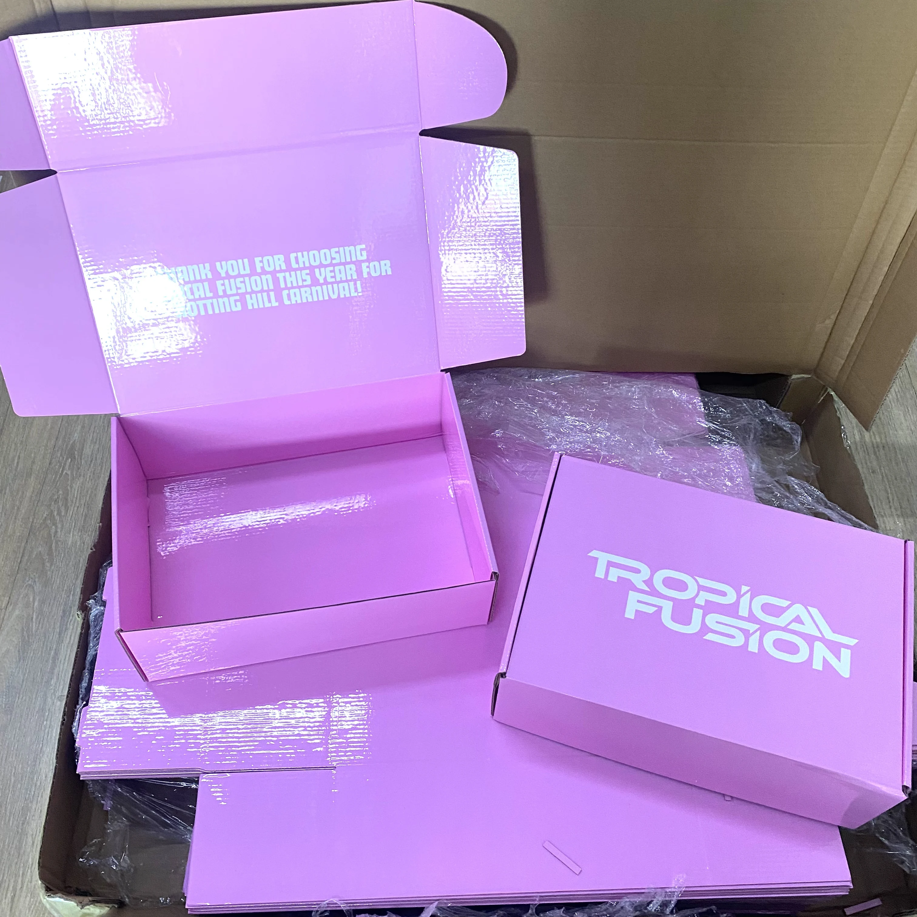 Custom Pink Corrugated Cardboard Mailer Shipping Cosmetic Products Handcrafted Paperboard Boxes for Crafts Product Packaging