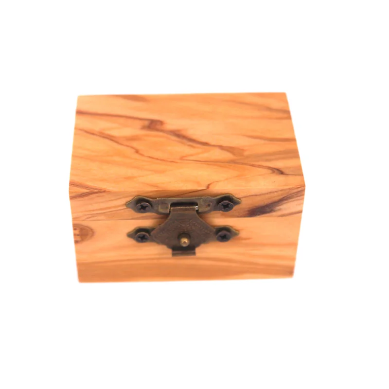 Poya Jewelry Nature Solid Wood Jewelry Box for Mens and Womens Rings Custom Made Your Logo