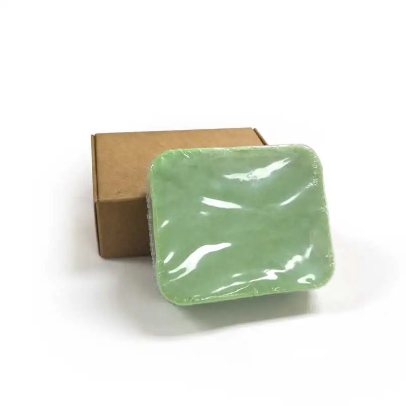 

OEM organic handmade soap Green Tea collagen soap 80g 20pcs