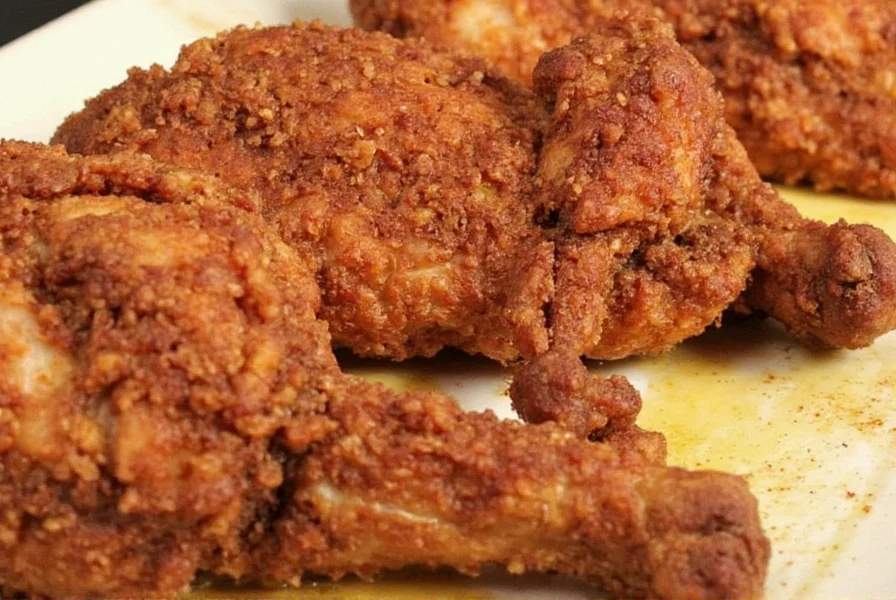 Cajun Crispy Chicken on a Plate