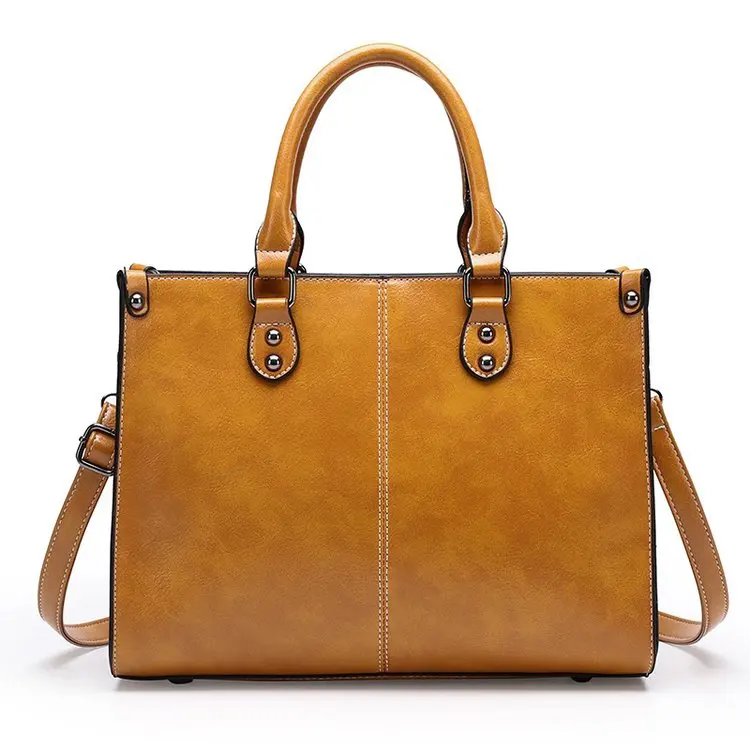 

2019 Wholesale custom top 10 brand genuine PU leather crossbody women hand bags ladies tote shoulder bag, Picture display color or customized