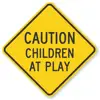 EONBON Custom Warning Caution Children at Play Signs