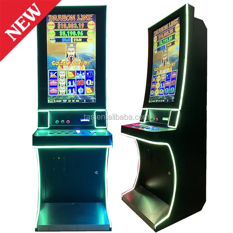 

TAS Latest Casino Gambling Machine Dual Screen Slot Game Slot Cabinet, Customize
