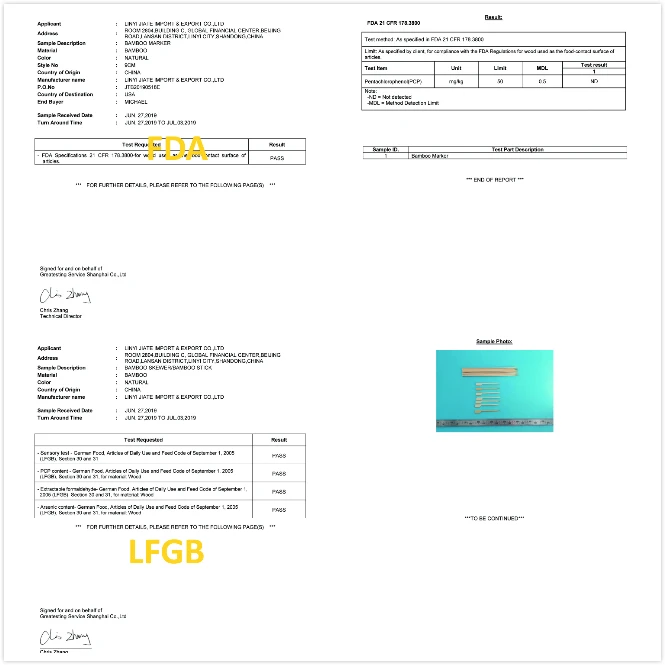 FDA LFGB