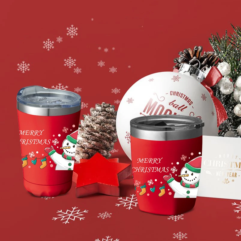 

Double wall vacuum insulated stainless steel vacuum mug, Matt black,matt white, rose gold,transparent blue