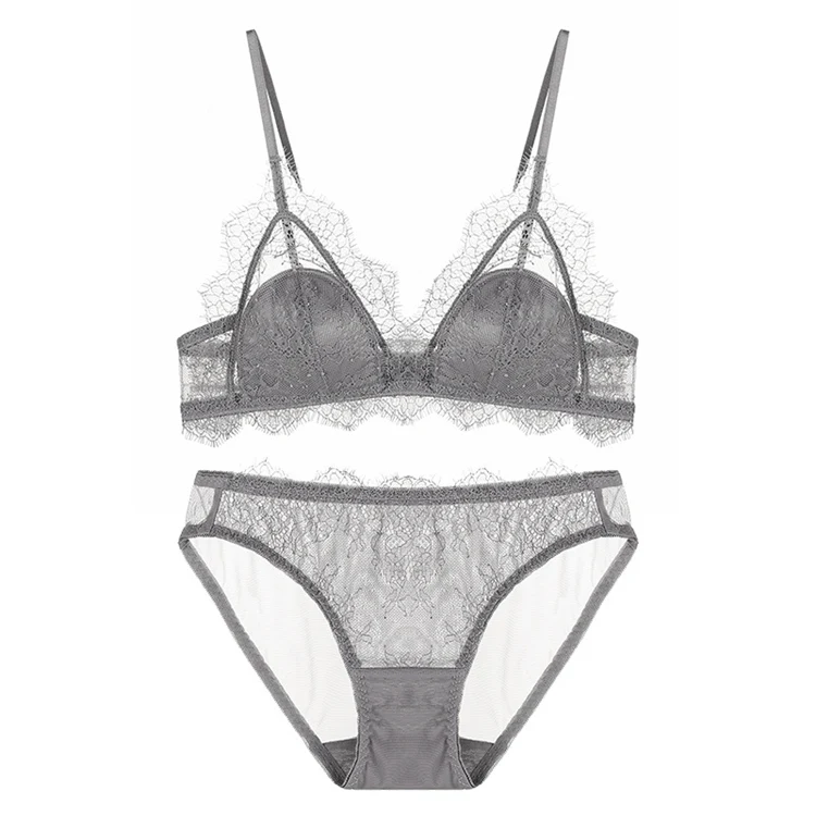 

Ladies Net Bra Panty Sexy Lace Underwear Womens Panties And Bra Set