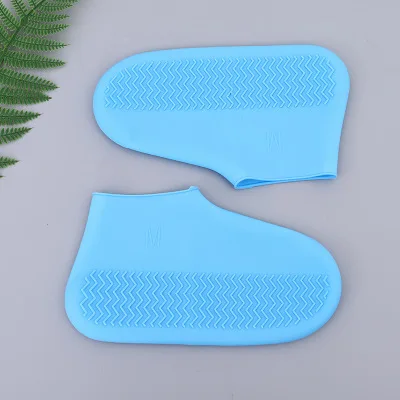 

For Indoor And Outdoor Use Reusable Silicone Shoe Cover No Slip Rain Boots Overshoes Washable Shoe Protectors, Customized color