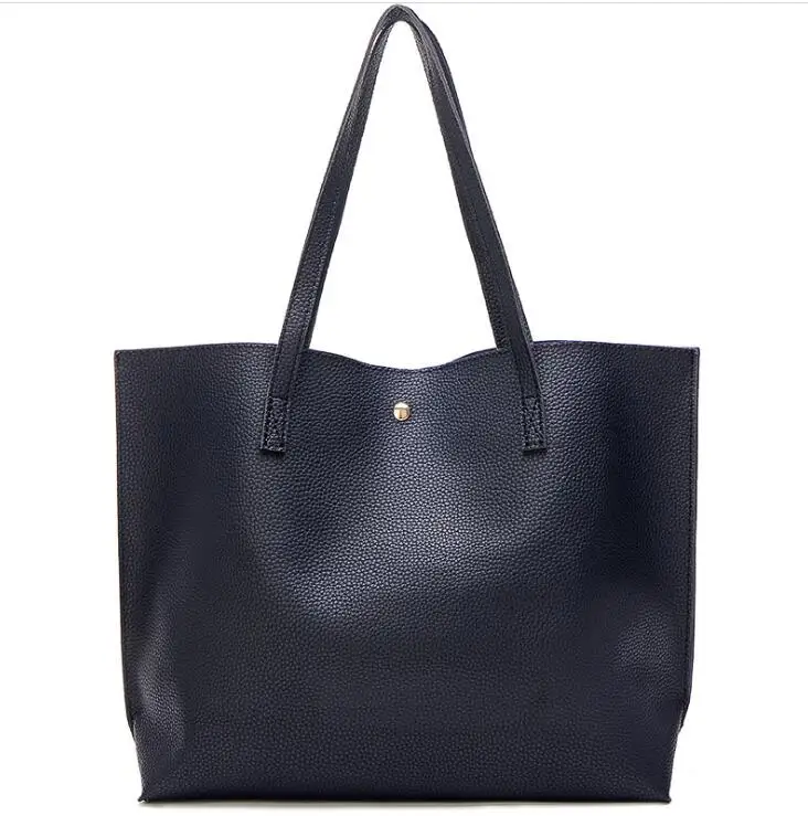 

factory directly sell new fashion popular classic women lady PU tote handbags