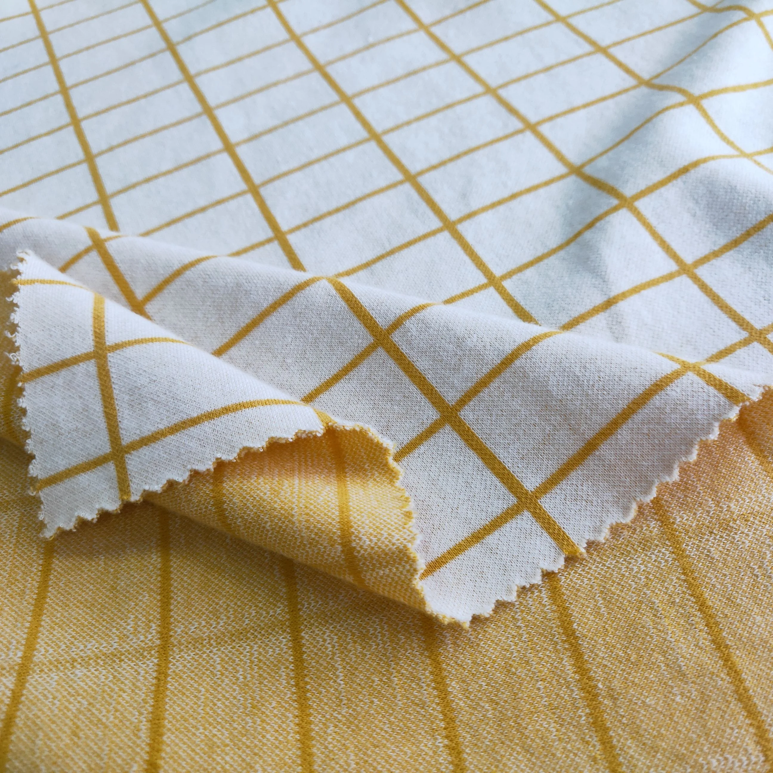 
2020 New Design knitted fabric interlock fabric 100% Recycled Cotton Fabric 