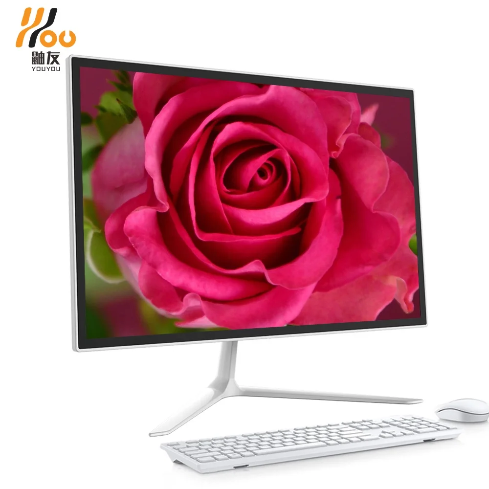 

YOUYOU 19.5inch 19" all in one computer i5-460 4GB DDR3 120GB ssd wifi speaker audio aio school desktop computers