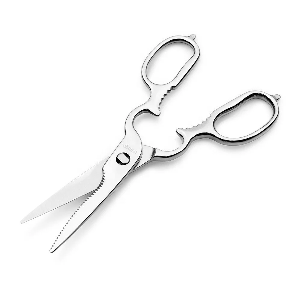 

Fast Delivery Multi-functional Stainless Steel Satin 8 Inch Shears Forged Detachable Kitchen Scissors