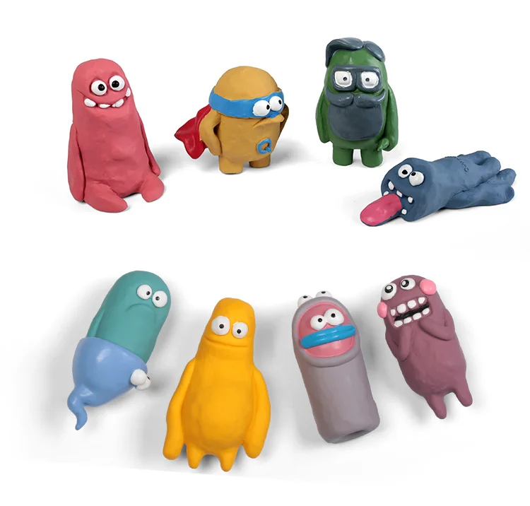 

Professional Wholesale Q-MONSTER Latex Squeaky Dog Toys Clay Sculpture Rubber Chew Toy Pet Interactive, Picture