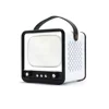 LED music lamp with stereo sound, 3.5MM audio, USB reading portable speaker