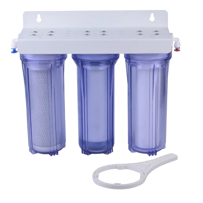 

3 stages big blue water filter housing water purifier home water filter cartridge for sediment filter