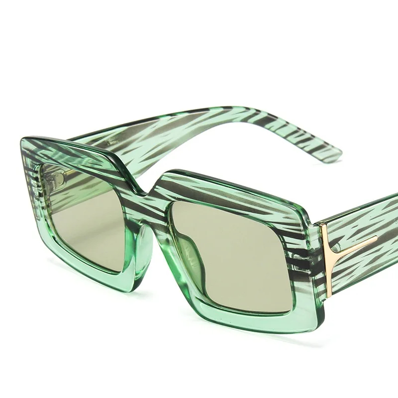 

High Quality Retro Fashion Sunshade Sunglasses Personalized Wood Grain Design Oversize Sunglasses for Men Women
