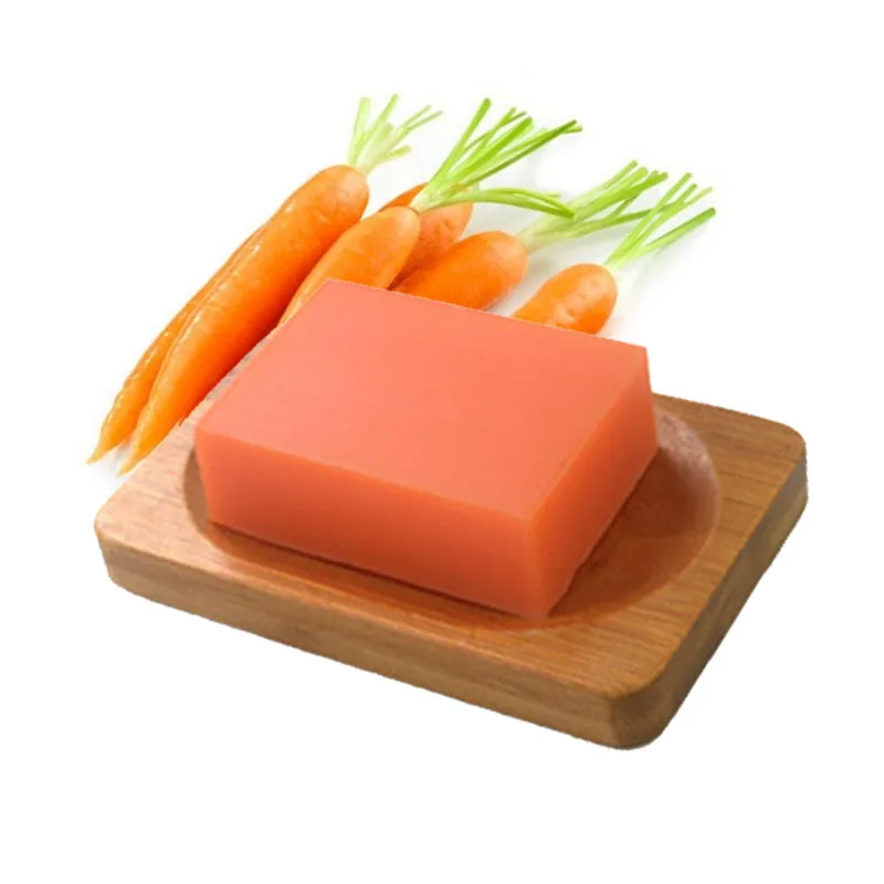 

private label herbal best skin care for women handmade whitening carrot complexion soap