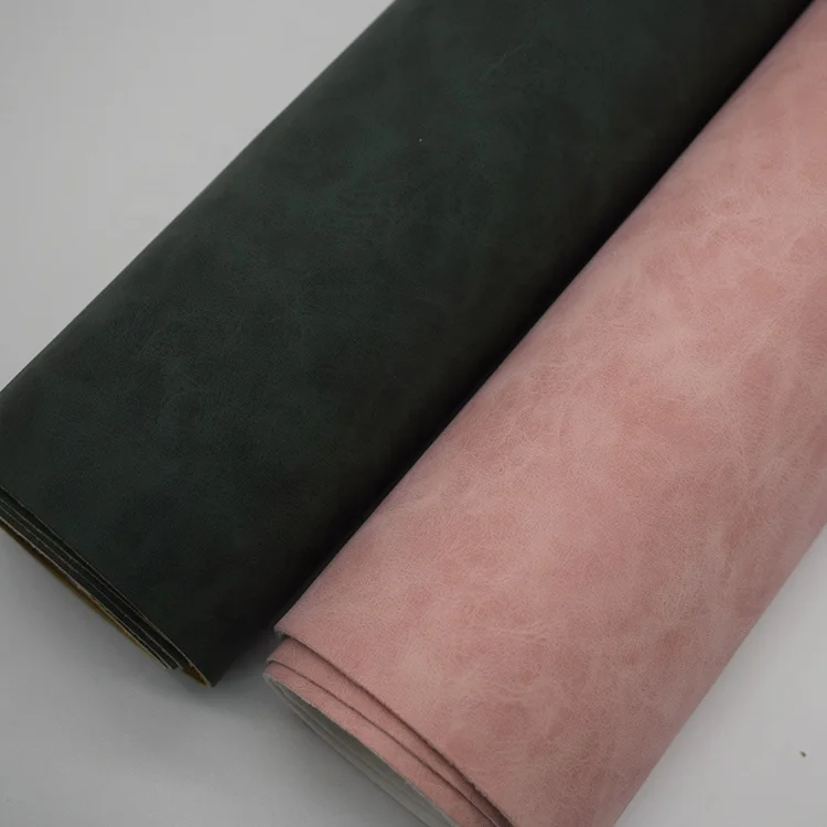 PU Yangba Leather  Nubulk Leather Fabric Vinyl