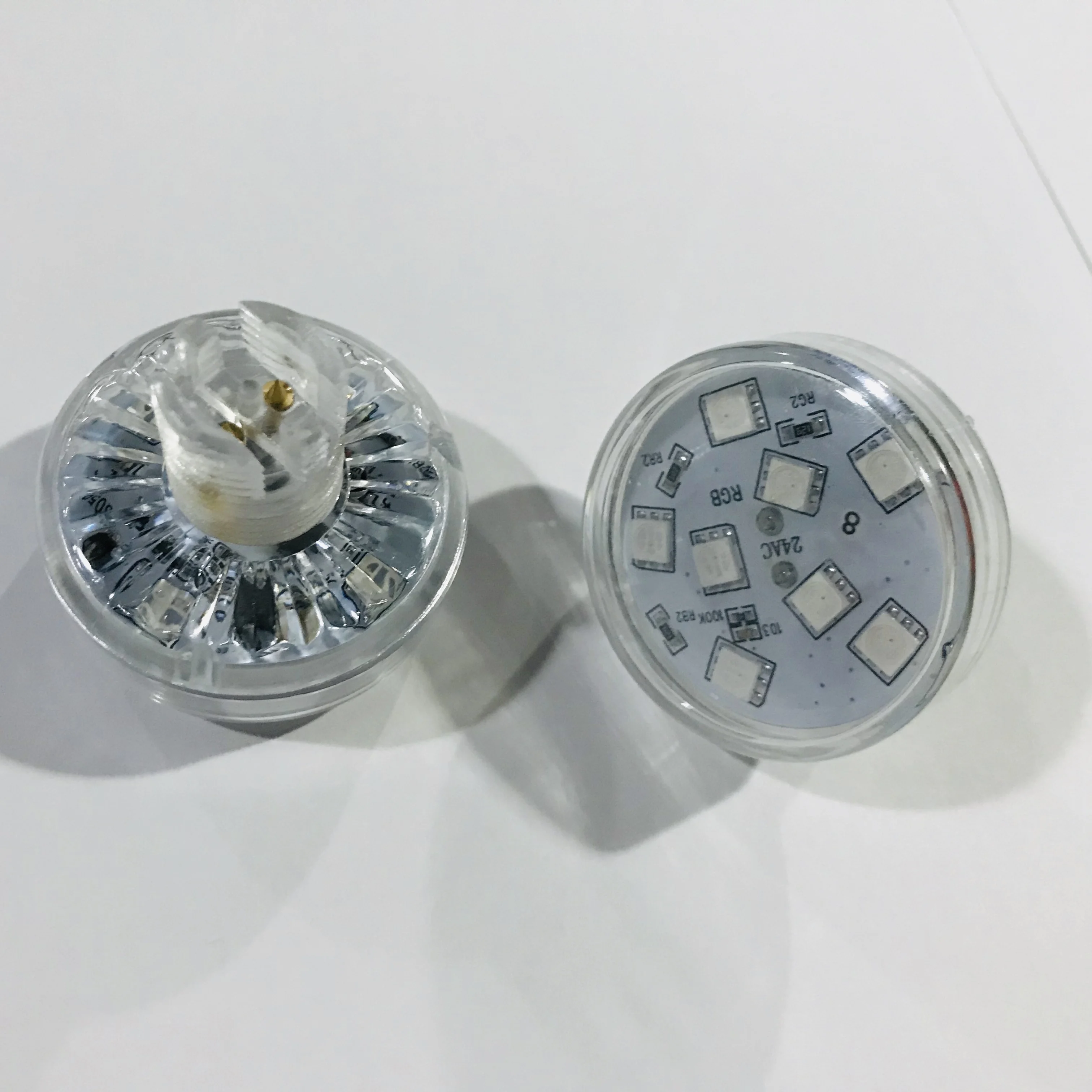 Amusement forain E14 ac24v rgb led rgb pixel 35mm led rgb auto program cabochon led.jpg