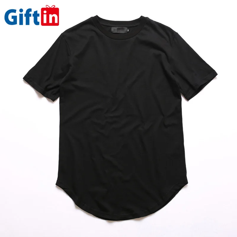 

2020 Curved Hem T-shirt Mens Sports T-shirt Sport Fashion T shirt With Curved Hem