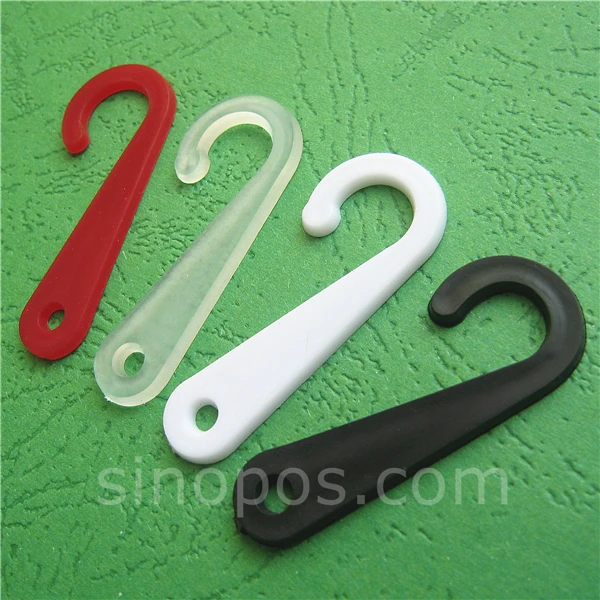 Plastic Sock Hooks Pp Display Jhook Underwear Hanger Socks Cap Samples