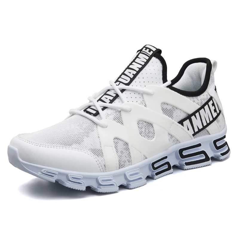 

Hot Sale New Design China Factory Breathable Men Shoes Sneakers Casual Men's Sports Shoes, White, red, black