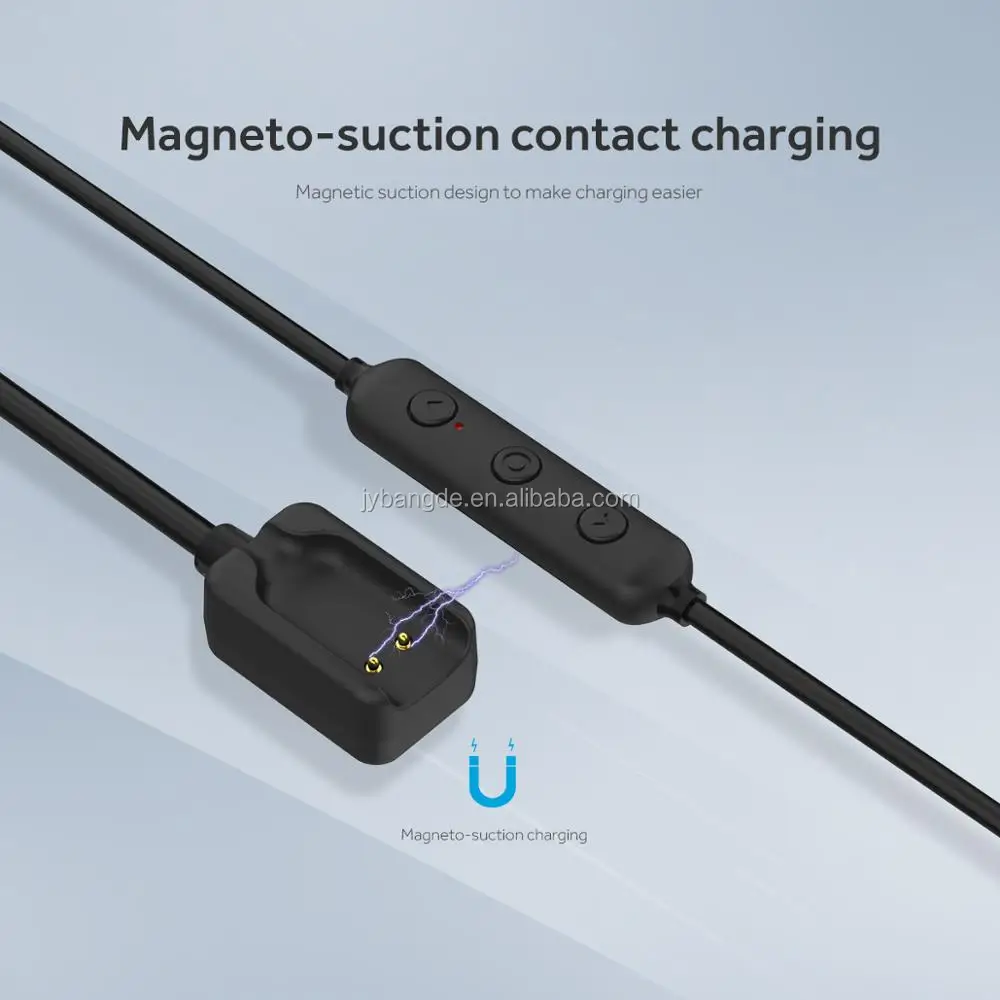 Stylish Gift In-ear Ultra Light Running Headphones Bass Earphone Sports Wireless Headset Hang neck type Stereo wire - ANKUX.COM