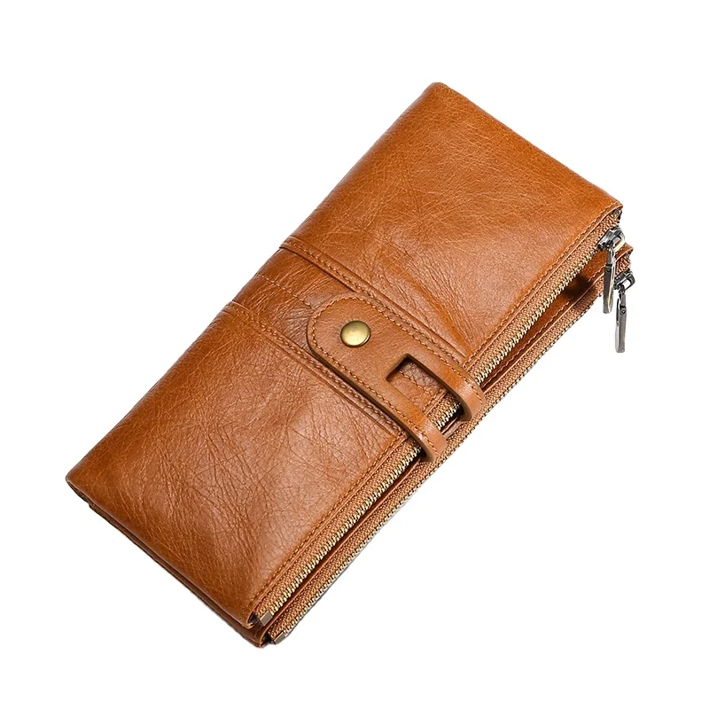 

Genuine Leather Women Wallet Luxury Brand Purse Female Clutch Ladies Wallets FX-190