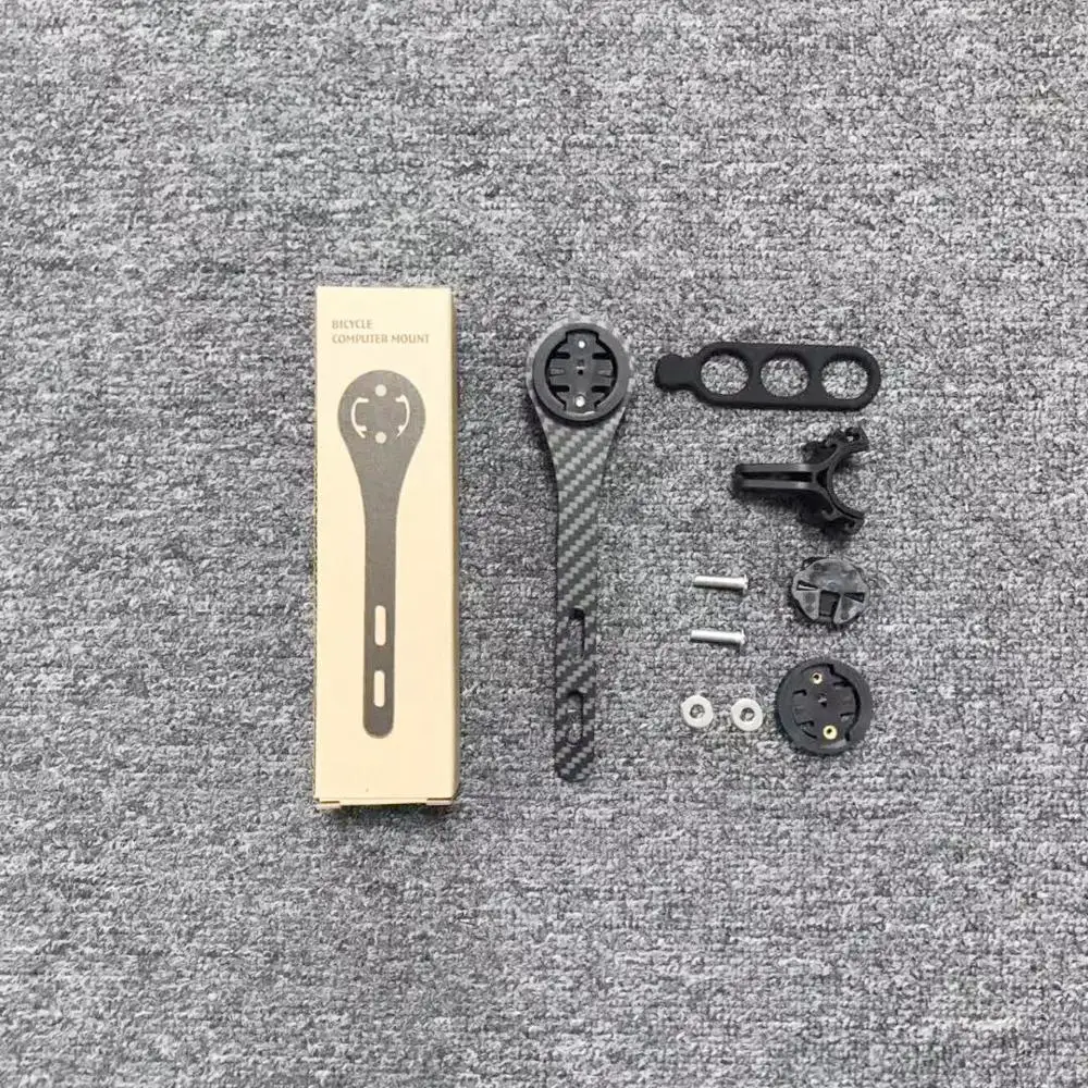 

2020 trifox bicycle handlebar carbon handlebar computer mount for Garmin Eyecat