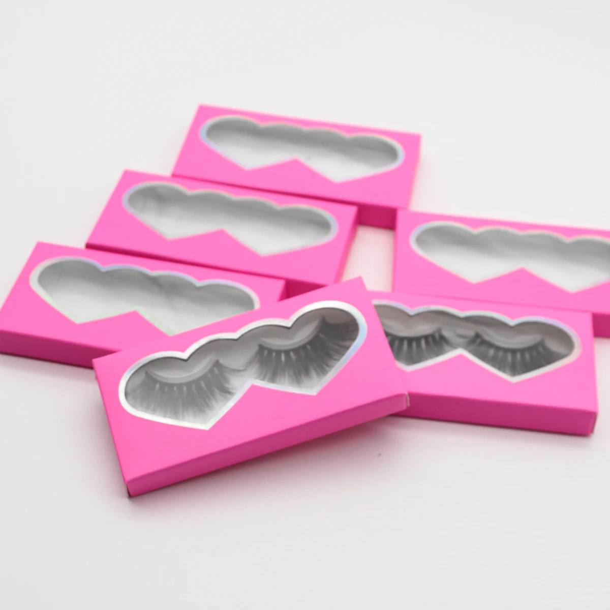 

Wholesale lashes private label 3d 4d 5d mink 25mm eyelashes customize lash packaging box, Natural black
