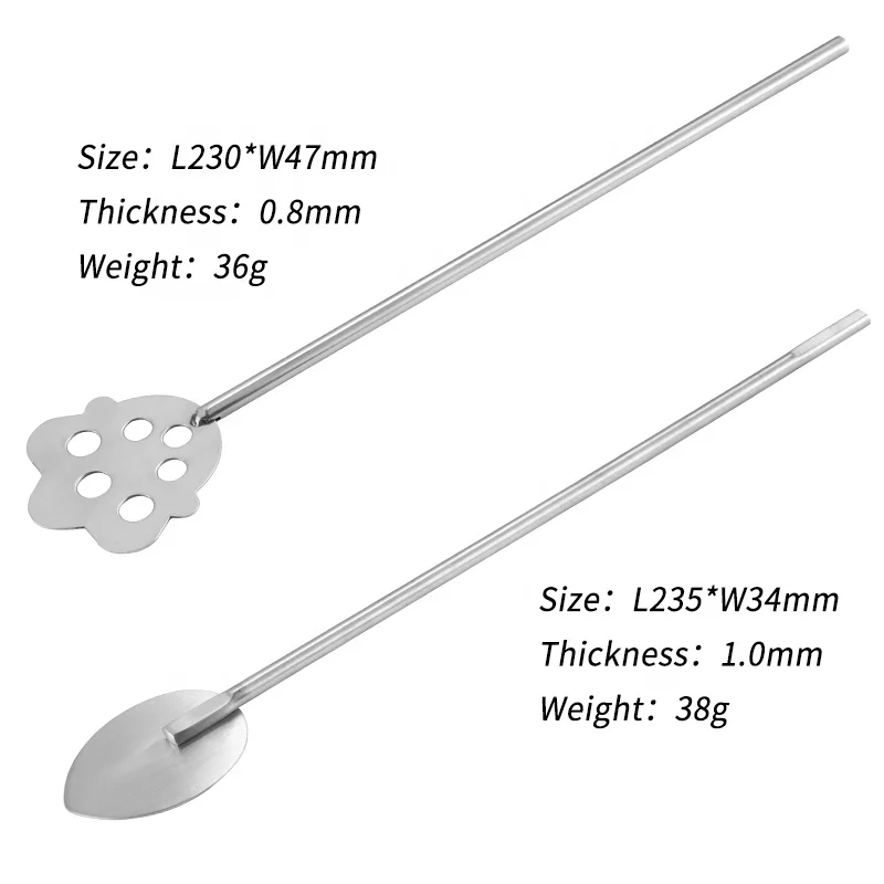 Cheap Stainless Steel Bar Swizzle Stick Stirrer Buy Bar Flower Shape