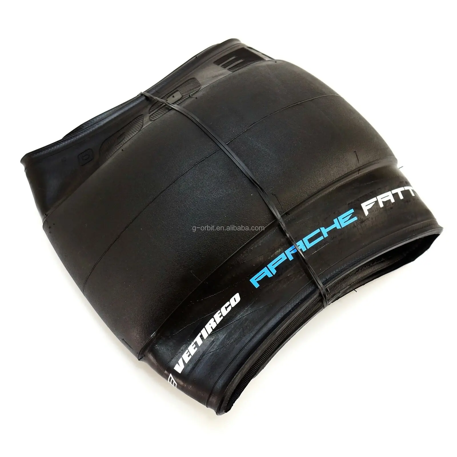 

Vee Tire 20x4.0 Apache Fatty Slick Tubeless Ready TLR Fat Bike Tyre, Black