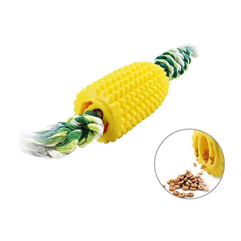 

Amazon Hot Corn Shaped Multifunction Pet Dog Chew Toys, Yellow