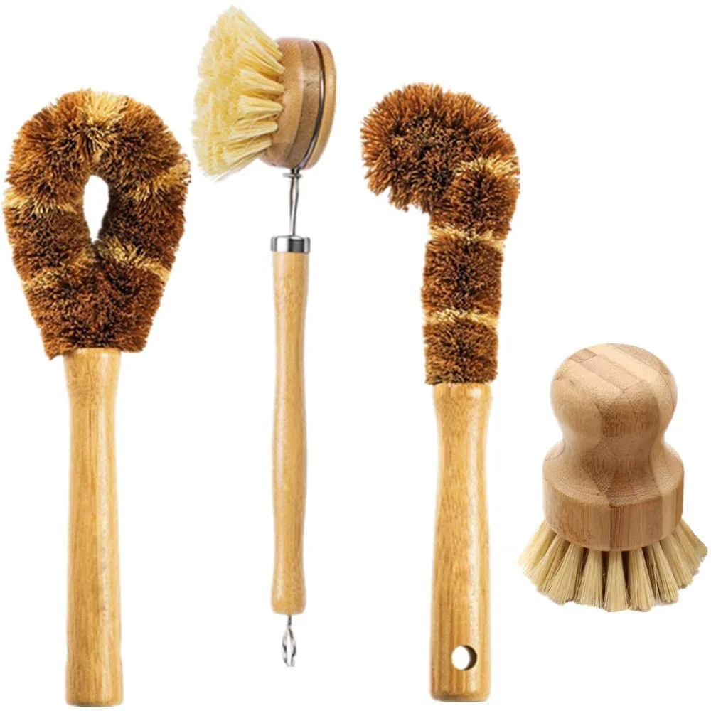 

Home Cleaning Products Kitchen Washing 100% Biodegradable Zero Waste Natural Vegan Sisal Cleaning Brush, Natural color