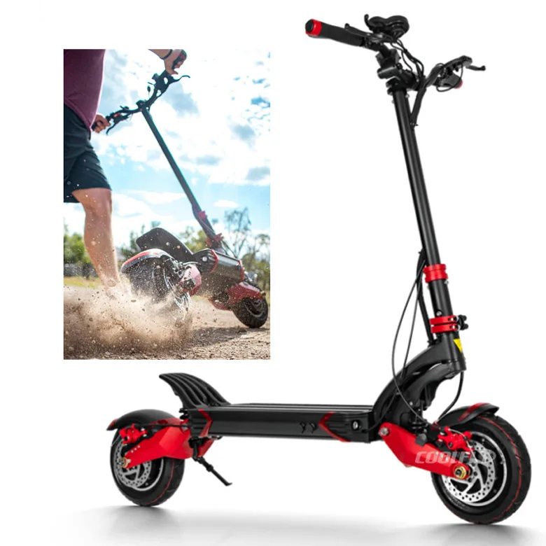 

COOLFLY ymy10 bike scooter g booster electric scoter powerful 11 inch 52V 60V scooter with 2 motor