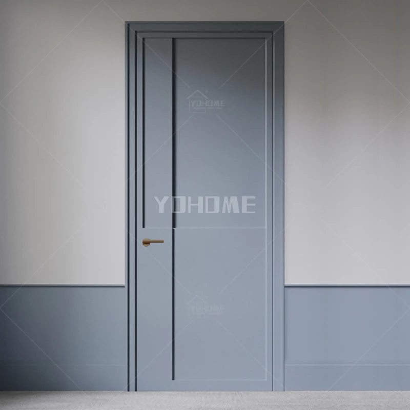 

Guangdong yohome custom american standard bedroom door luxury wooden door for room solid wood bedroom doors