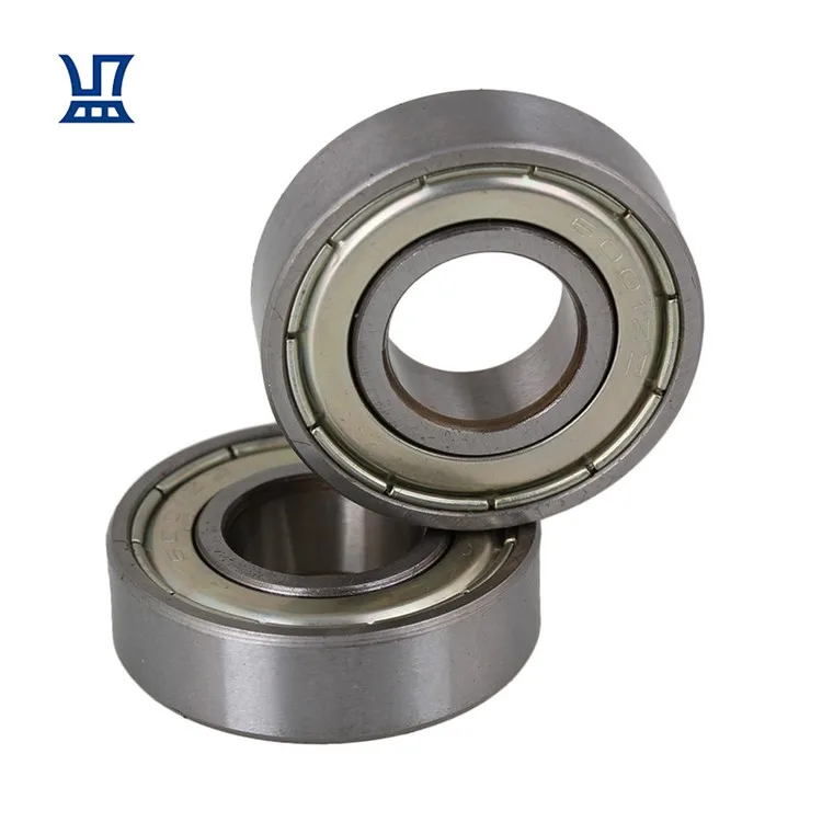 

BQLZR Free Shipping 10Pcs High quality Ball Wheel Bearing 6001ZZ Deep Groove Bearing for Transmission parts, Silver