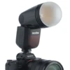 GODOX camera Godox V1n Camera Flash Speedlite Round Head portable battery Studio Photography kit