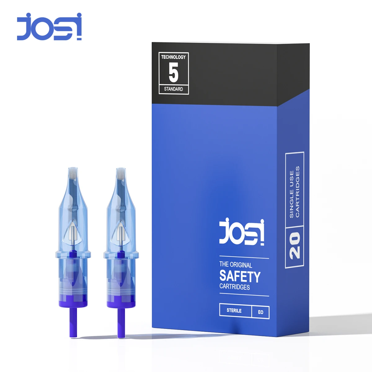 

20pcs JOSI Professional Tattoo Cartridge Needles Disposable Sterilized Safety Tattoo Cartridge for Body Art Tattoo Needle