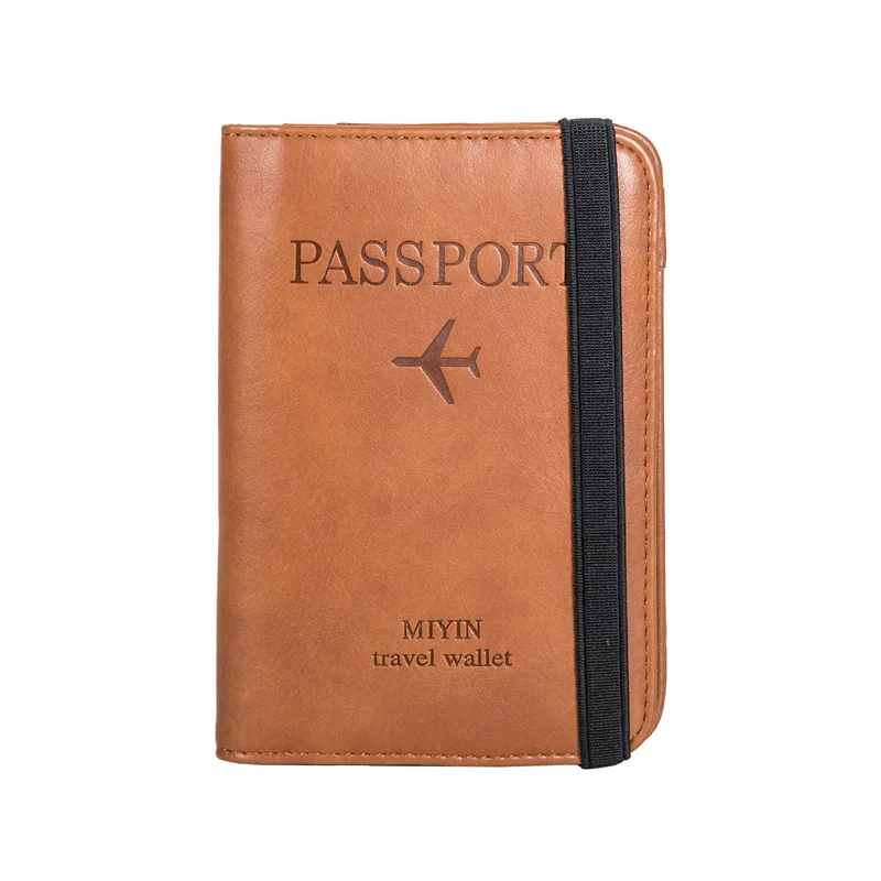 

Wholesale Amazon Top Seller Product Multifunctional Rfid Blocking Pu Leather Travel Passport Cove