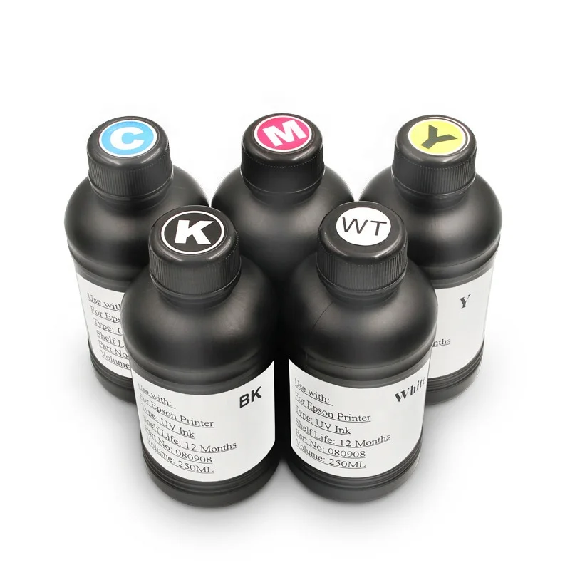 

Ocinkjet 250ML/Bottle LED UV Ink For XP600 For Epson XP600 TX800 L800 R290 1390 1400 Printer