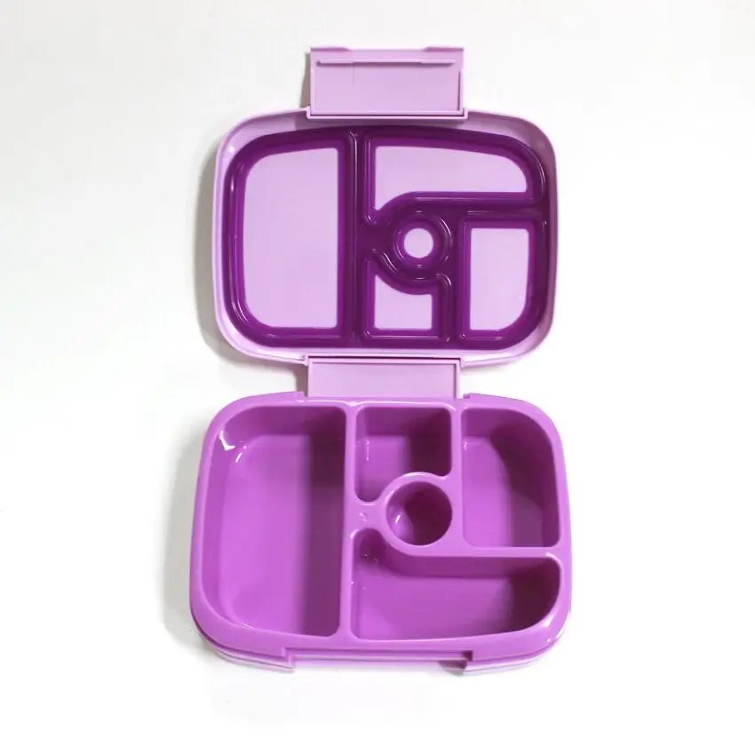 

The hot selling of Bent Kids Prints 5-Compartment Bento-Style Kids Lunch Box, Can be customization