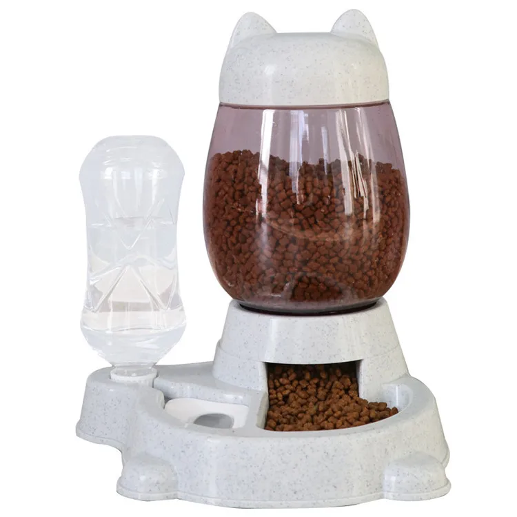 

New Pet Water Feeder And Feeding Bowl Cat And Dog Automatic Water Feeder, Optional