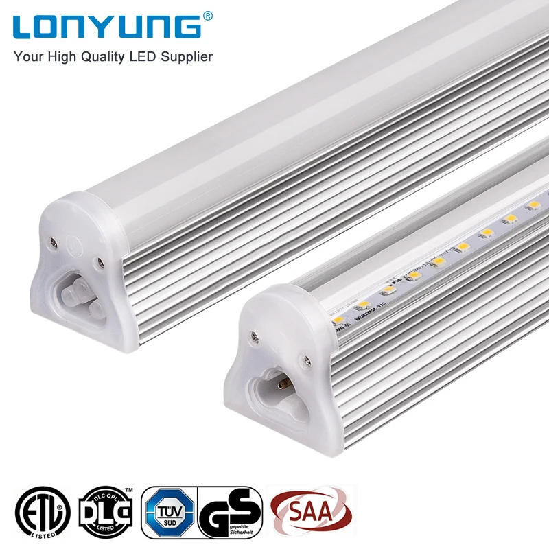 DLC ETL TUV Certified 2ft 9w led light tube t8 5000k 4ft 8ft 2400mm Integrated 1500mm 25w t8 led tube light for shop office