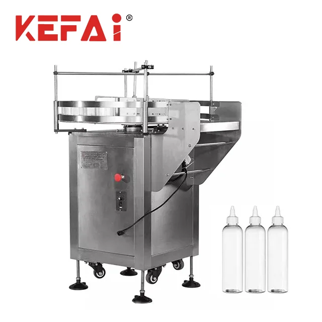 

KEFAI Automatic Turntable PET Glass Bottle Unscrambler Machine